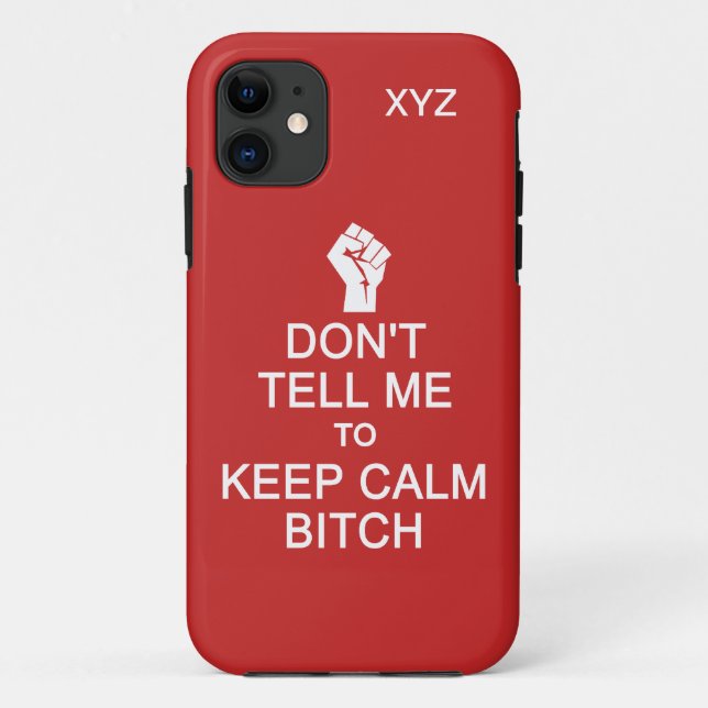 Case-Mate iPhone Anti - Conserver le calme coques personnalisés (Dos)