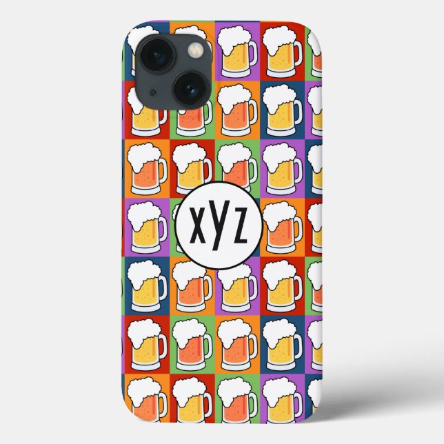 Case-Mate iPhone BEER Pop Art coques personnalisés (Verso)