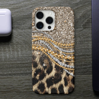 Case-Mate iPhone Belle Tendance Leopard Faux Poster de animal Coque