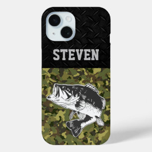 Case-Mate iPhone Camo Basse Nom de pêche Hommes Sports Grand Coque 
