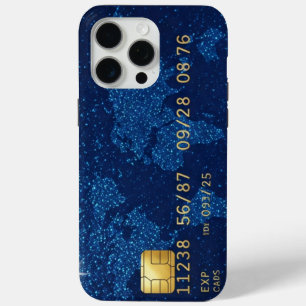 Case-Mate iPhone Carte de visite coque Blue Safire