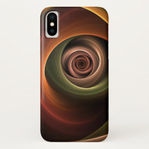 Case-Mate iPhone Case 3D Spirale Abstraite couleurs chaudes Art fractal 