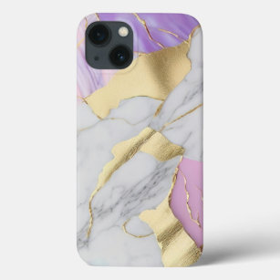 Case-Mate iPhone Case Abstrait d'inspiration nature avec des accents dor