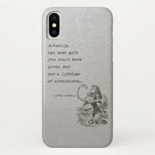 Case-Mate iPhone Case Alice In Wonderland - Devis Aventure Flamant rose