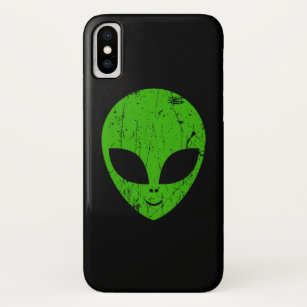 Case-Mate iPhone Case alien vert tête pour science-fiction extraterrestr