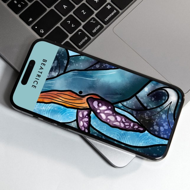 Case-Mate iPhone Case Aquarelle Baleine tropicale