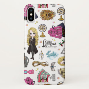 Carte Postale Luna Lovegood Surplombe Les Lunettes