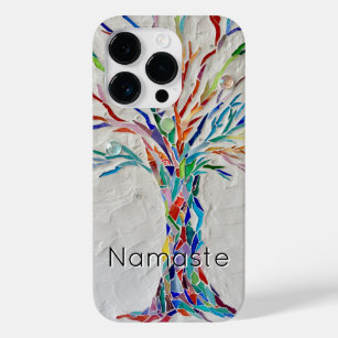 Coque Case-Mate iPhone Arbre de couleur arc-en-ciel Namaste