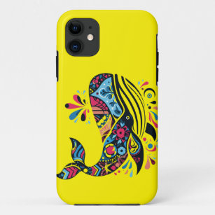 Case-Mate iPhone Case Baleine à bosse colorée