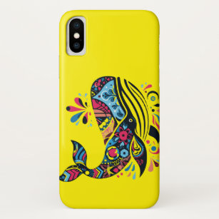 Case-Mate iPhone Case Baleine à bosse colorée