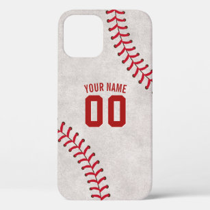 Case-Mate iPhone Case Baseball Lace Sport Thème Nom Personnalisé