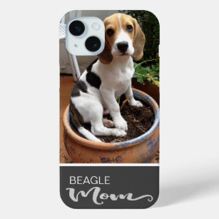 Coque Case-Mate iPhone Beagle Mom Smooth Ajouter votre chien photo