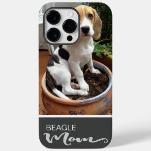 Coque Case-Mate iPhone Beagle Mom Smooth Ajouter votre chien photo