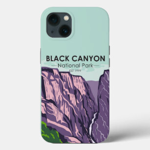 Case-Mate iPhone Case Black Canyon Of The Gunnison National Park Vintage