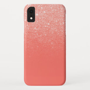 Case-Mate iPhone Case Bloc de corail chic girly moderne de couleur