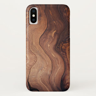 Case-Mate iPhone Case Bois En Mouvement Motif Rustique Classé Design