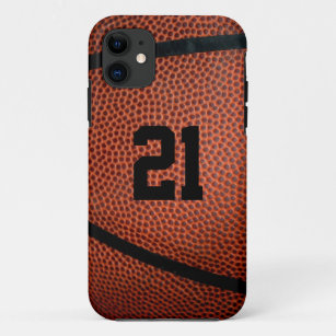 Case-Mate iPhone Case Boîtier téléphonique en cuir de basket-ball