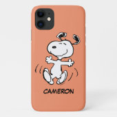 Case-Mate iPhone Case cacahuètes | Une Danse Heureuse Snoopy (Dos)