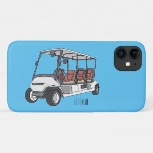 Case-Mate iPhone Case Carte de golf / dessin animé en voiturette de golf