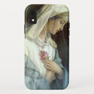 Case-Mate iPhone Case Catholique mystique béni de rose de Vierge Marie