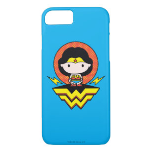Case-Mate iPhone Case Chibi Wonder Woman avec Pois et logo