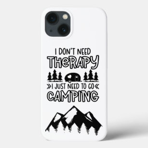 Case-Mate iPhone Case Citation de camping illustrée
