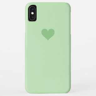 Case-Mate iPhone Case coeur mignon et vert menthe