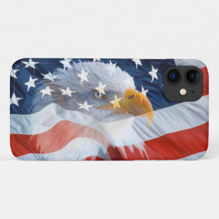 Case-Mate iPhone Case Drapeau américain Coque-Mate Patriotic Bald Eagle
