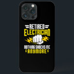 Case-Mate iPhone Case Electrician retirement Art For Men Women Retired<br><div class="desc">Electrician retirement Art For Men Women Retired Electrician poison. Parfait pour papa,  maman,  papa,  men,  women,  friend et family members on Thanksgiving Day,  Christmas Day,  Mothers Day,  Fathers Day,  4th of July,  1776 Independent Day,  Vétérans Day,  Halloween Day,  Patrick's Day</div>