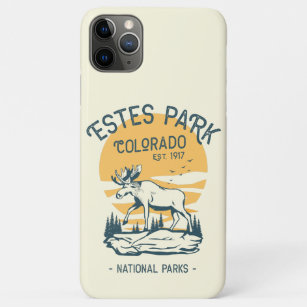 Case-Mate iPhone Case Estes Park Colorado National Park Moose Sunset