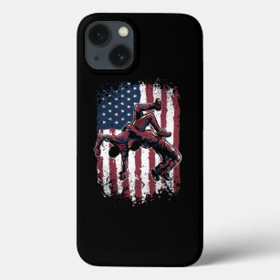 Case-Mate iPhone Case États-Unis lutte drapeau américain Westler lutte