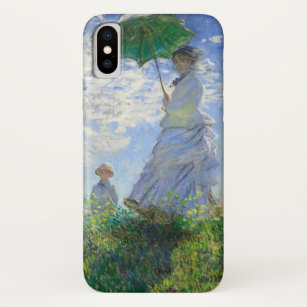 Case-Mate iPhone Case Femme avec Parasol, Madame Monet et Son Fils