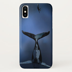 Case-Mate iPhone Case Freediving avec la baleine de bosse