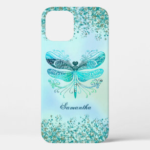 Case-Mate iPhone Case Glitterie Abstraite turquoise