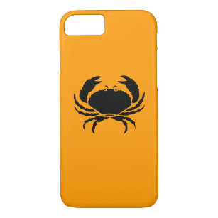 Case-Mate iPhone Case Glow océanique_Crabe noir sur orange