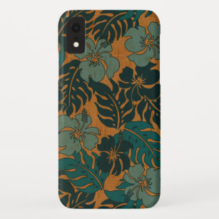 Case-Mate iPhone Case Hibiscus Hawaii de la baie d'Huakini Bois Vintage 