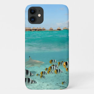 Case-Mate iPhone Case Île tropicale aux requins et aux poissons