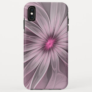 Case-Mate iPhone Case Imaginaire Fleur Plum Abstrait Flore Fractal Art