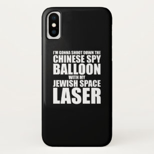 Case-Mate iPhone Case Je vais abattre le ballon d'espionnage chinois