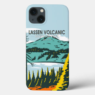 Case-Mate iPhone Case Lassen Volcanic National Park Californie Vintage