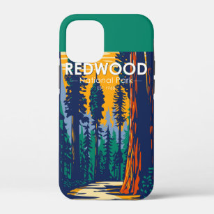Case-Mate iPhone Case Le parc national de Redwood Vintage