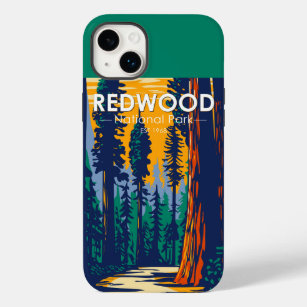 Coque Case-Mate iPhone Le parc national de Redwood Vintage