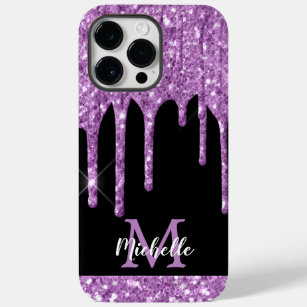 Coque Case-Mate iPhone Lecteurs de Parties scintillant violet clair moder