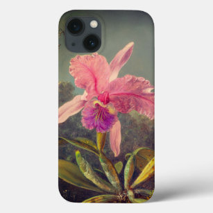 Case-Mate iPhone Case L'orchidée de Cattleya et trois colibris Heade