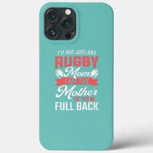 Case-Mate iPhone Case Maman De Rugby Mère Du Joueur De Rugby À Dos Compl
