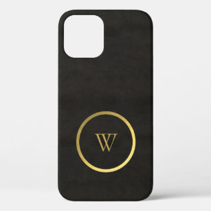 Case-Mate iPhone Case Monogramme noir Chalkboard or Fusion simple modern