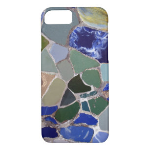 Case-Mate iPhone Case Mosaïques de bleu d'Antoni Gaudi