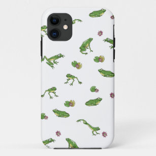 Case-Mate iPhone Case motif de grenouille verte
