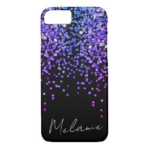 Case-Mate iPhone Case Parties scintillant holographique Turquoise violet