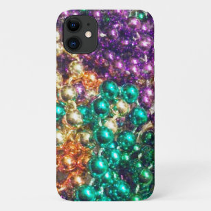 Case-Mate iPhone Case Pile de Mardi Gras perles moussant dans la lumière